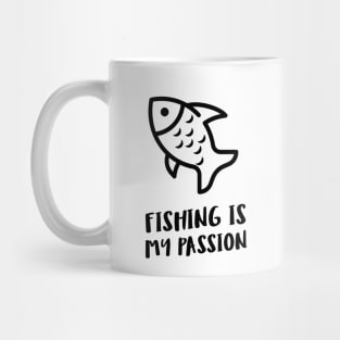 fishing is my passion Mug